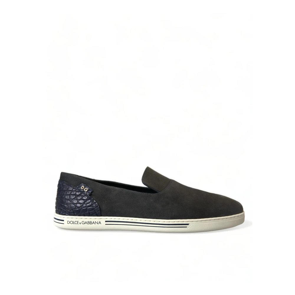 Dolce & Gabbana Herren Blau - Loafers - Shoes - 41 Eu
