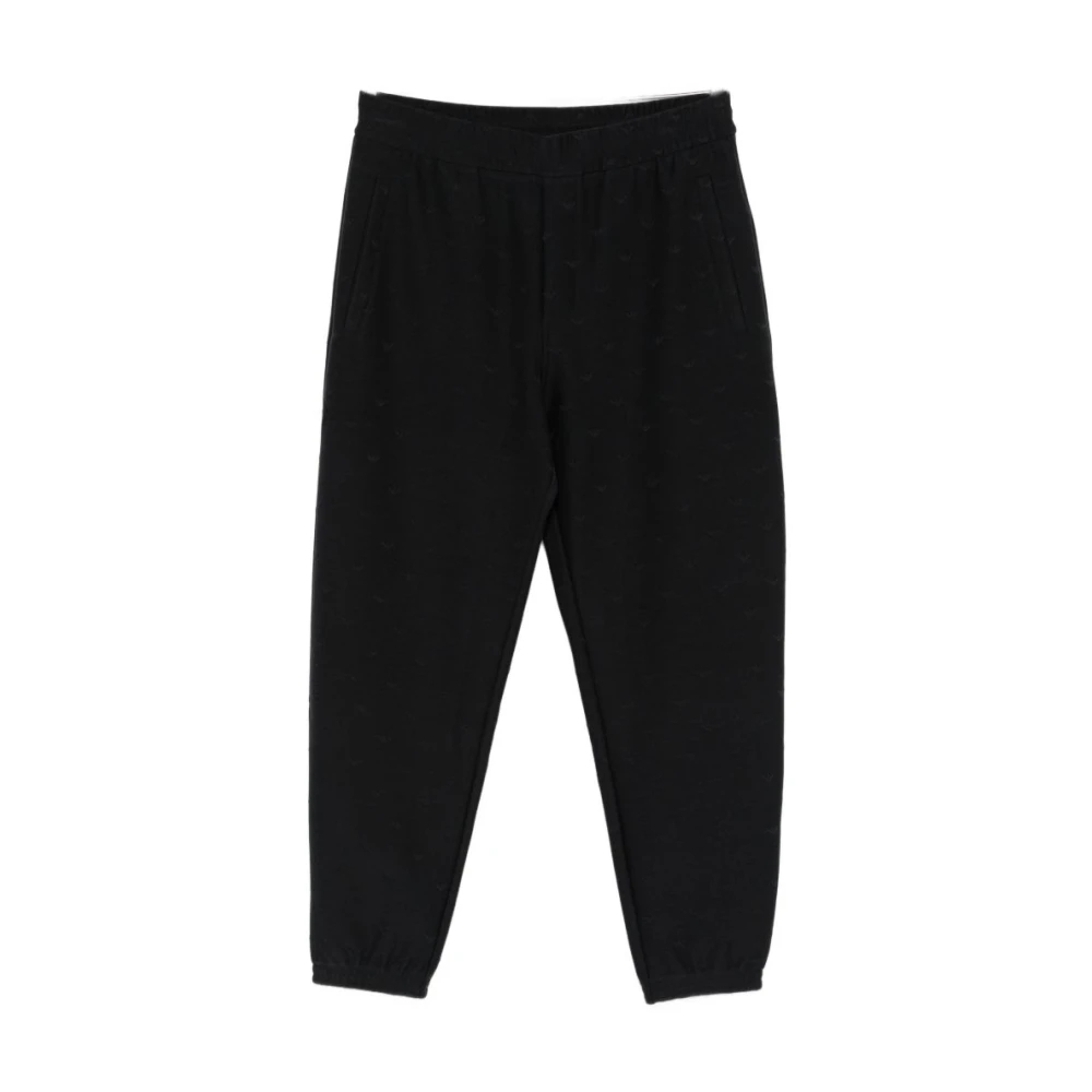 Emporio Armani Herren Schwarz - Sweatpants - Trousers - K - L