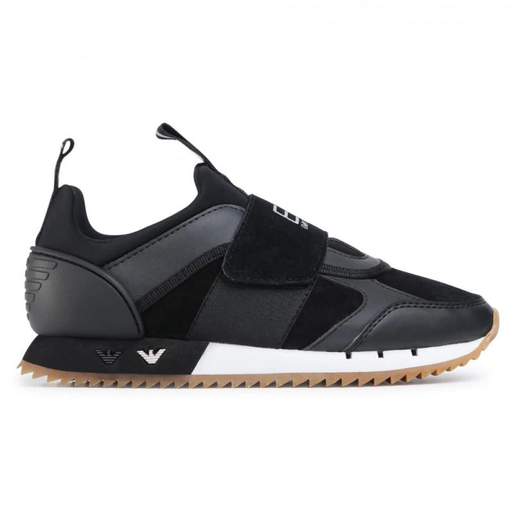 Emporio Armani Ea7 Herren Schwarz - Sneaker - Shoes - K - 39 1/2 Eu