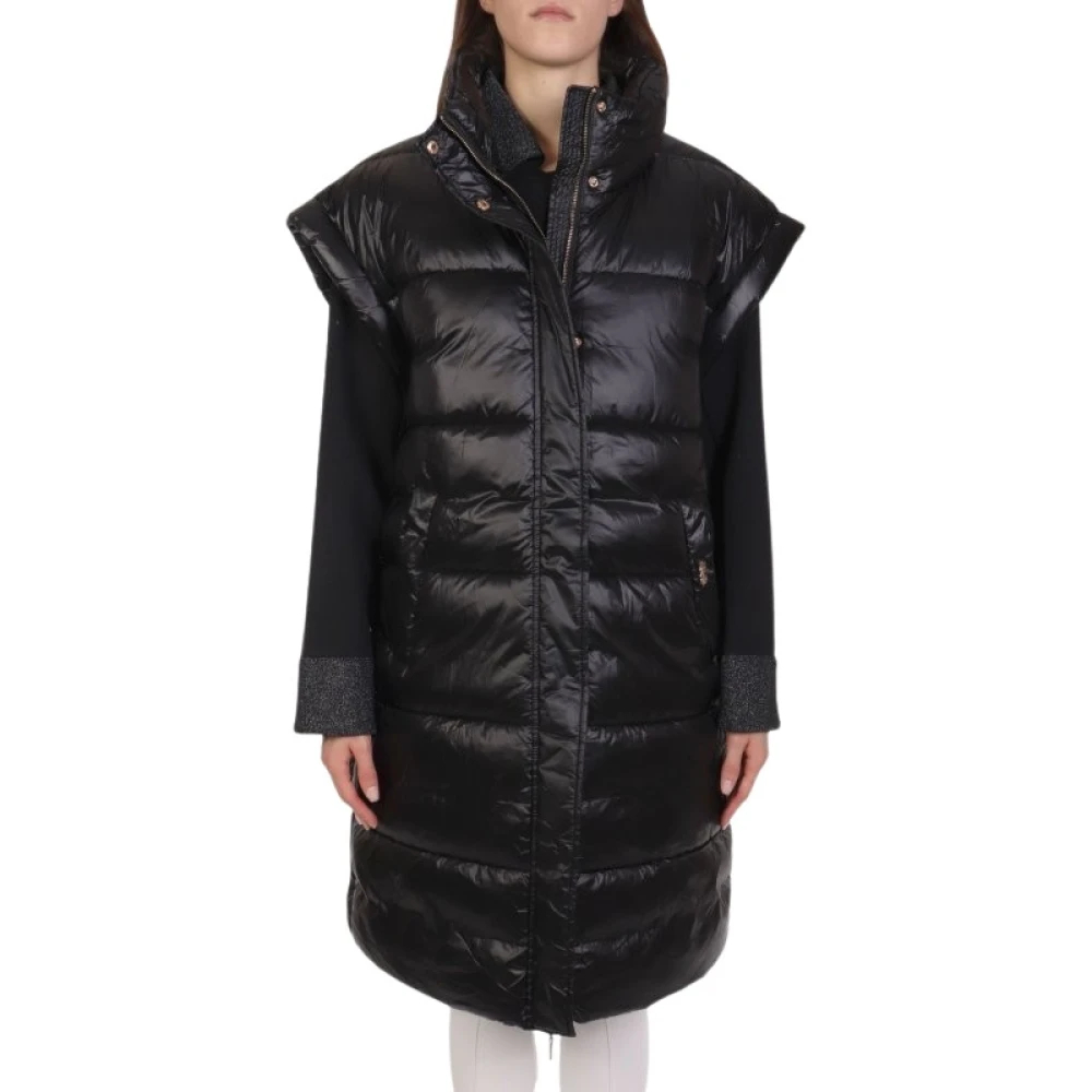 Liu Jo Damen Schwarz - Weste - Jackets - K - M