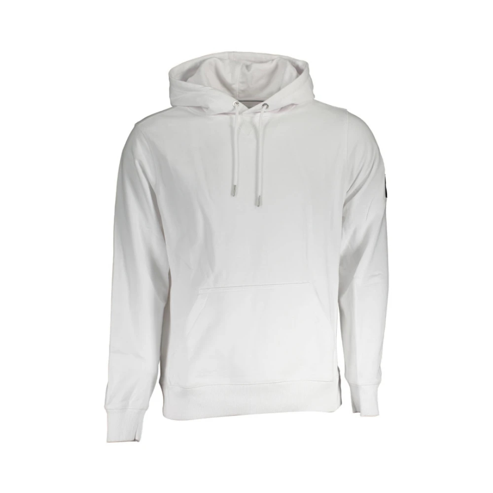 Calvin Klein Jeans Herren Sweatshirt Weiß 329981 Extra Groß - Bild 4
