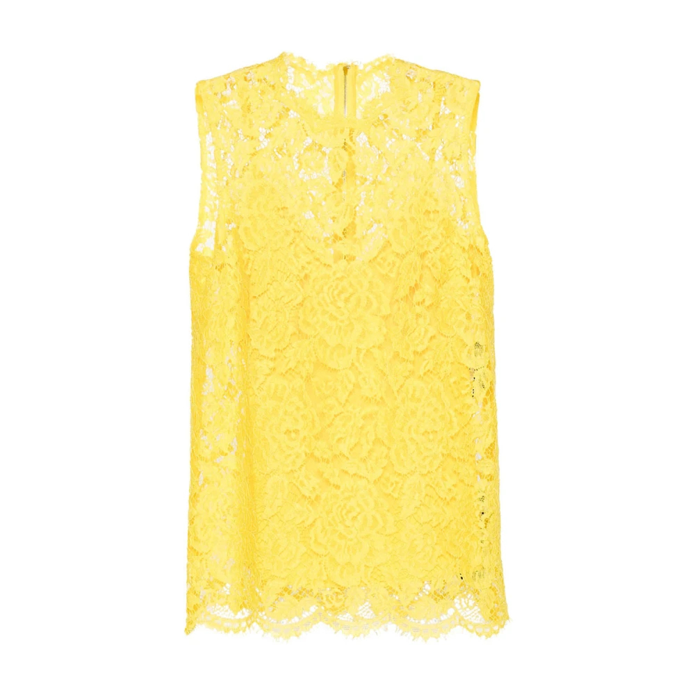 Dolce & Gabbana Damen Gelb - Top - Blouses & Shirts - S