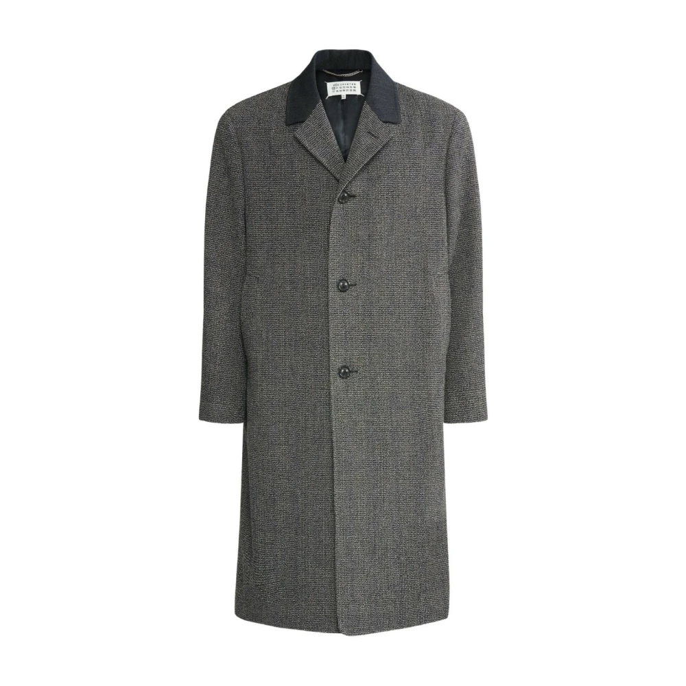 Maison Margiela Herren Grau - Wollmantel - Coats - S