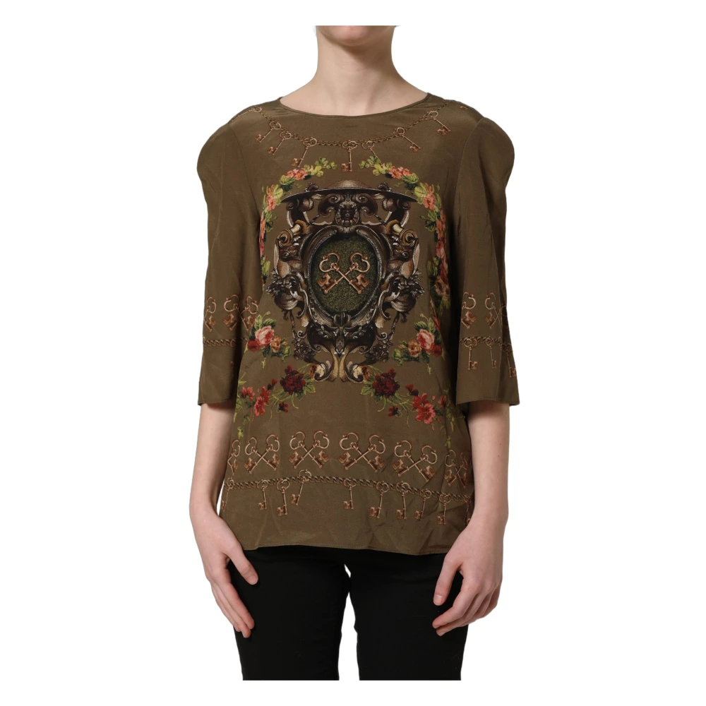 Dolce & Gabbana Damen Braun - Blusen - Blouses & Shirts - Xs
