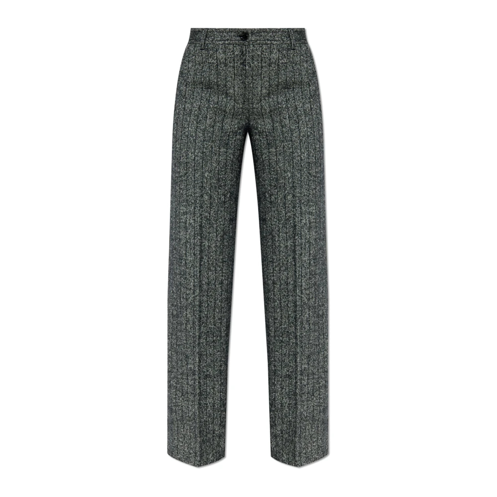 Dolce & Gabbana Damen Grau - Bügelfaltenhose - Trousers - S