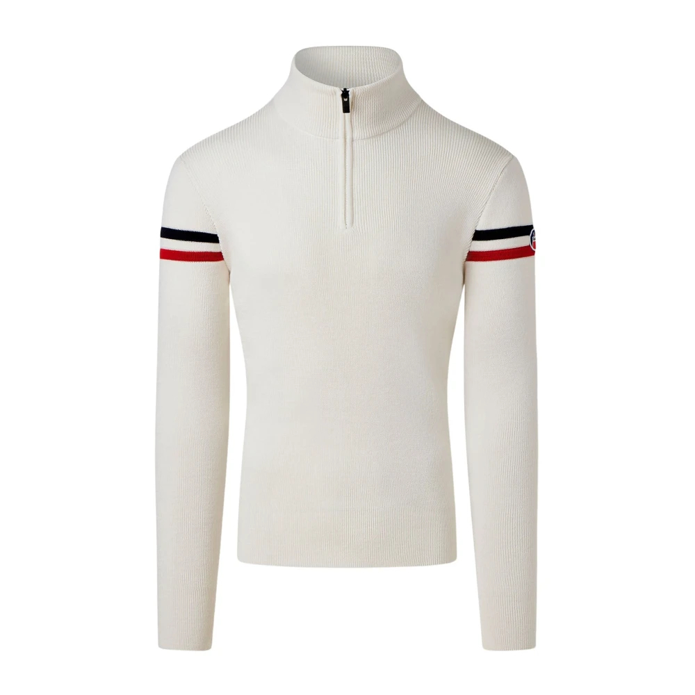 Fusalp Herren Weiß - Wengen Sweater - Knitwear - M