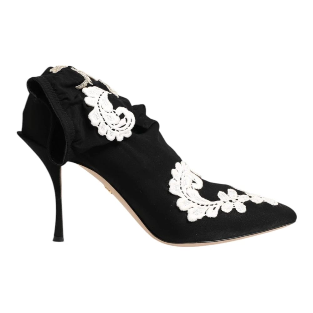 Dolce & Gabbana Damen Schwarz - Shorts Boots - Shoes - K - 39 Eu