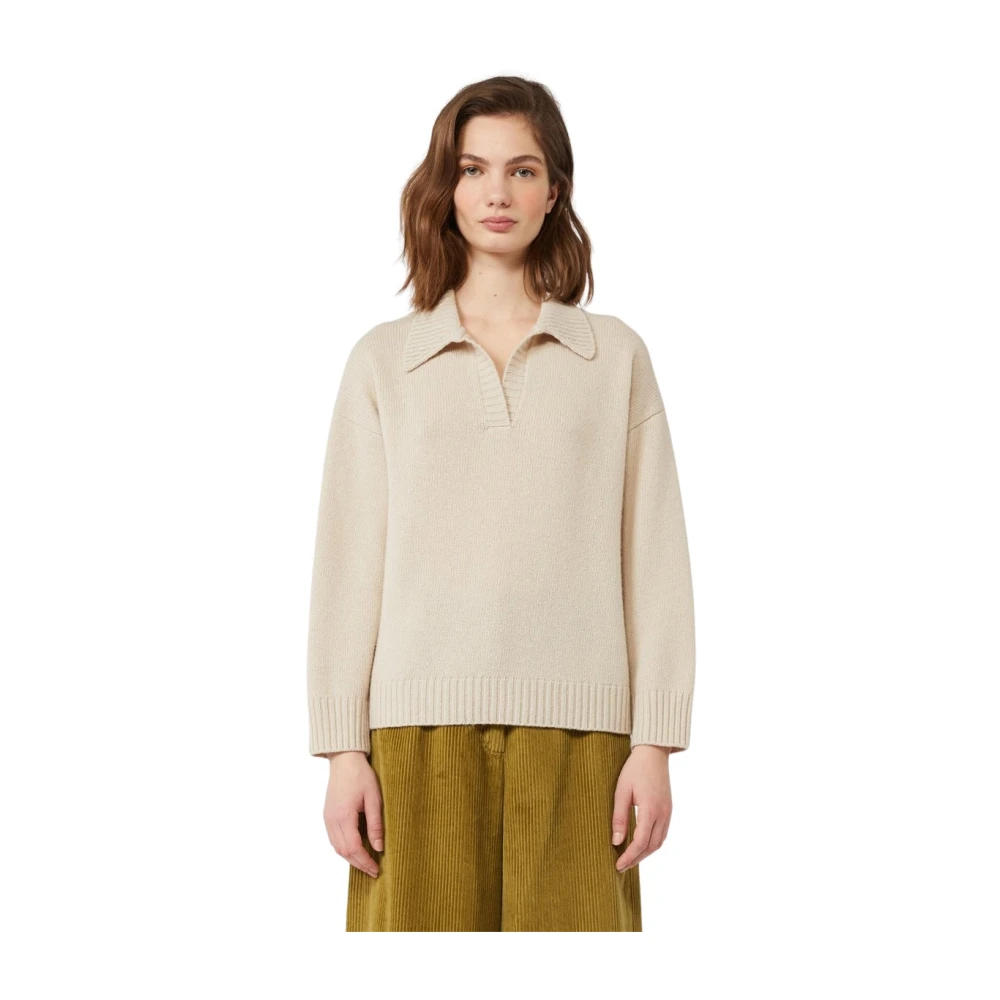 Weekend Max Mara Damen Beige - Agre Sweater - Knitwear - S