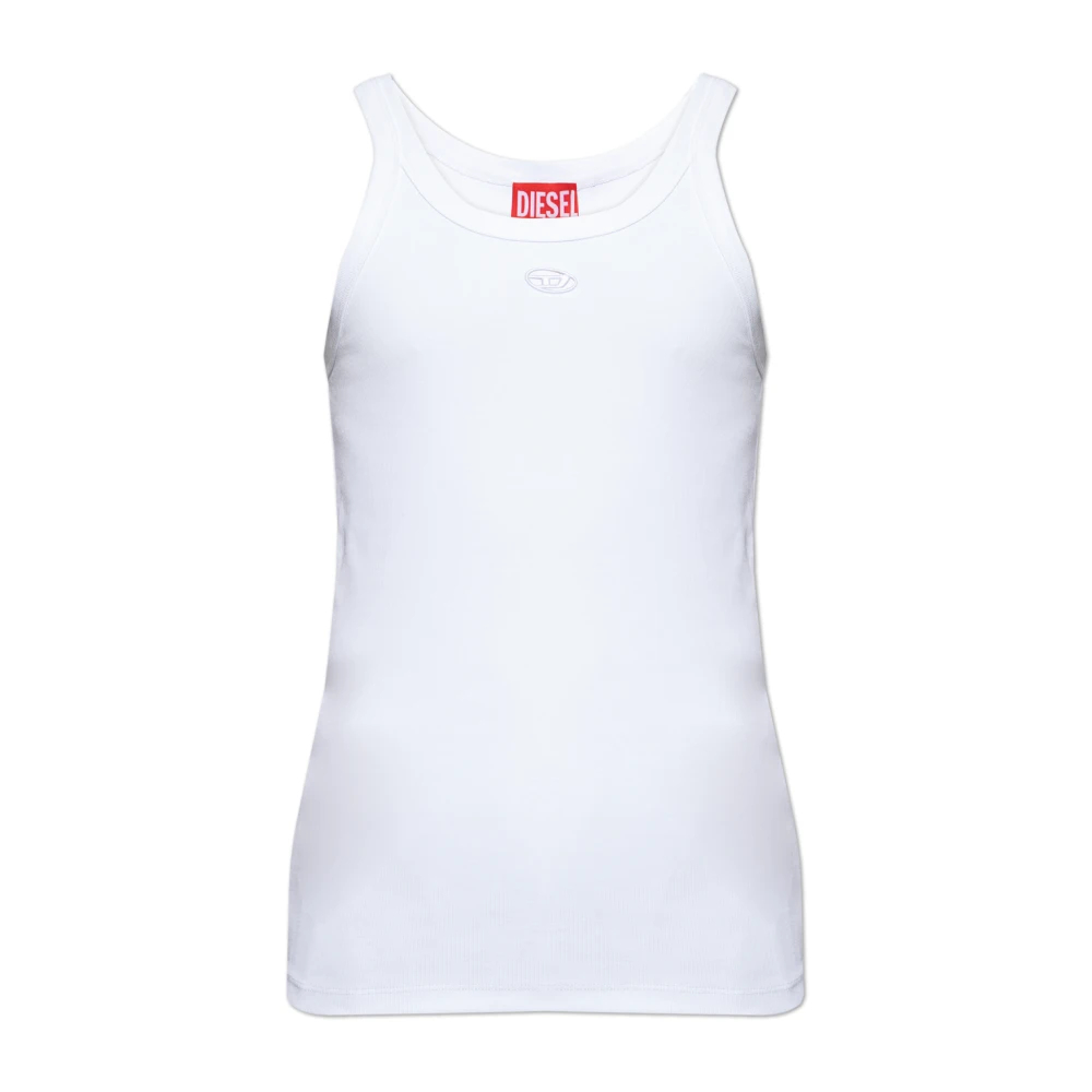 Diesel Herren Weiß - Ärmelloses Top - Tops - L