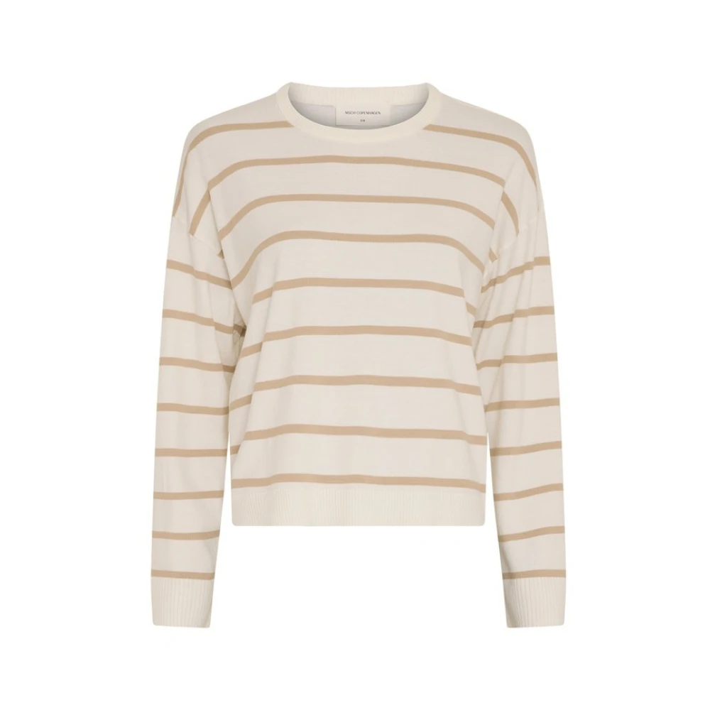 Moss Copenhagen Damen Blanc Pullover Maura Rachelle - Bild 3