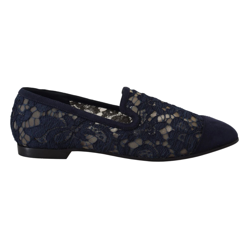 Dolce & Gabbana Damen Blau - Wunderschöne Loafer - Shoes - 36 Eu