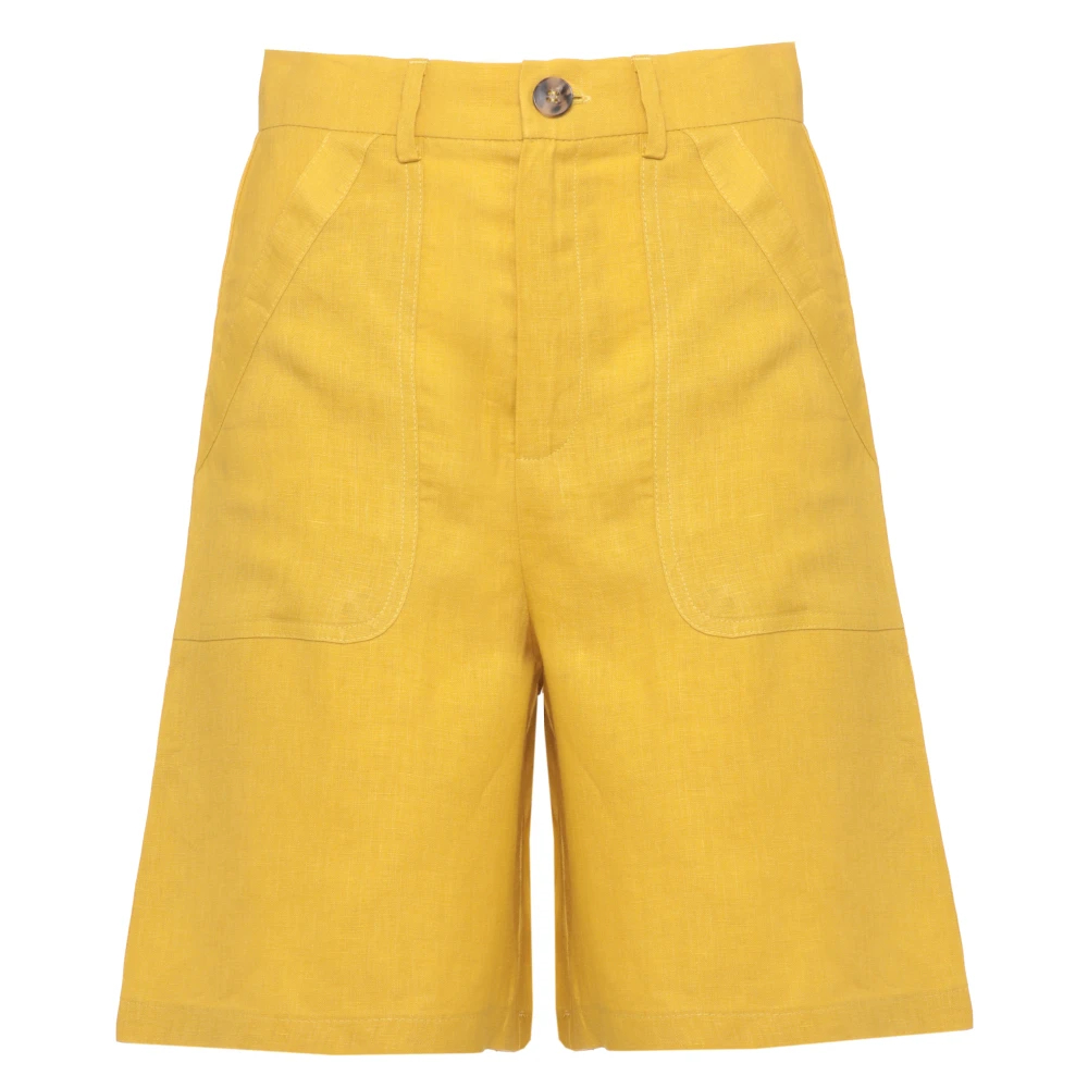 Marella Damen Gelb - Emme Shorts - Shorts - S
