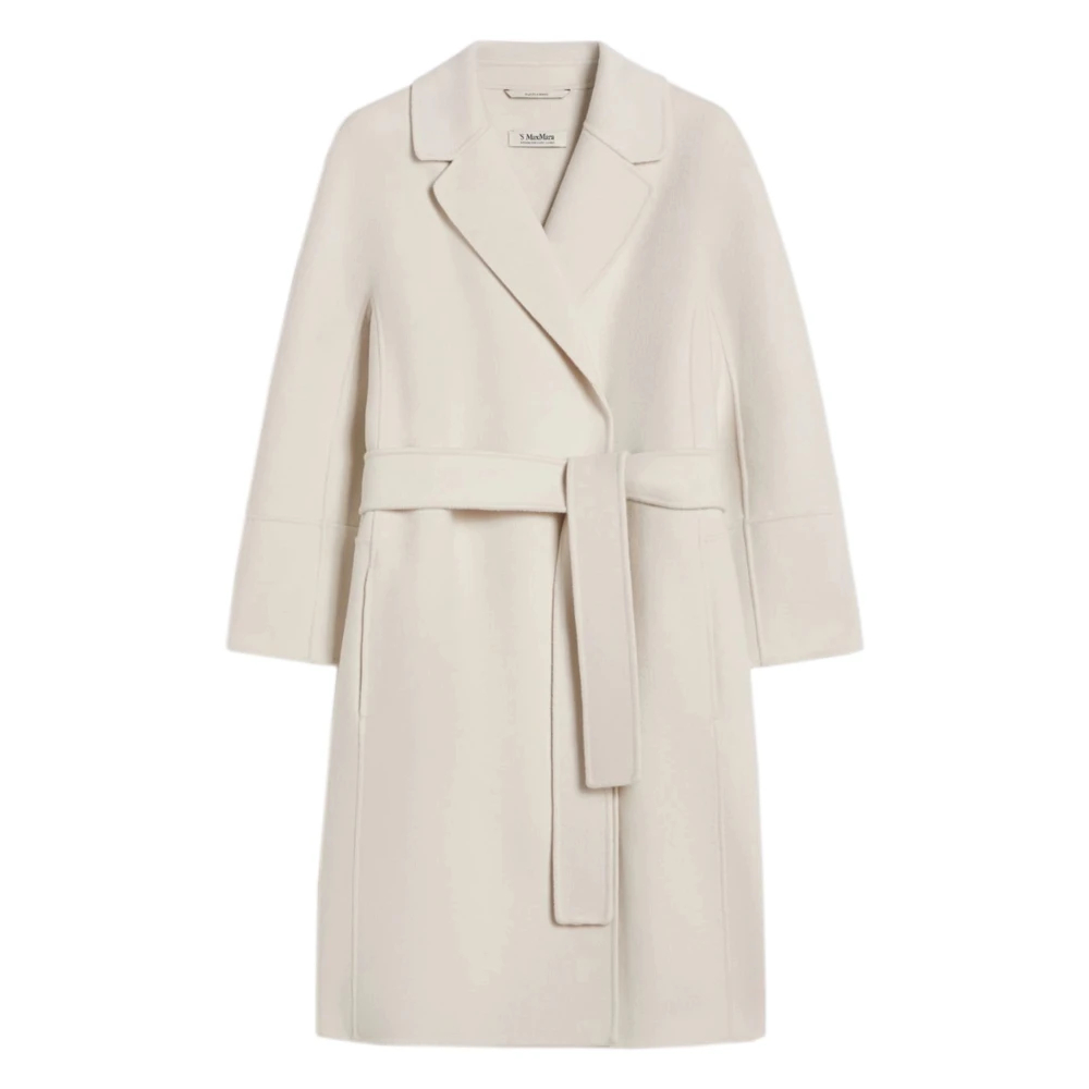 MAX MARA S | Ivory ARONA cocoon short coat | female | 44 - Bild 4