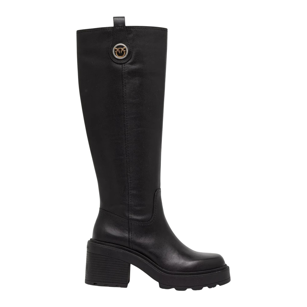 Pinko Damen Schwarz Stiefel Altea 05 Sd0553p001 36 - Bild 3