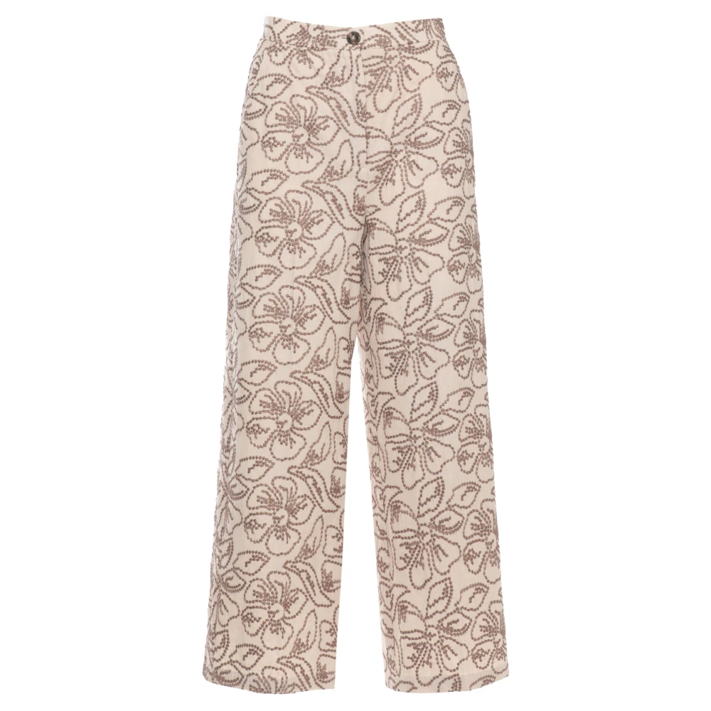 Marella Damen Beige - Emme Hose - Trousers - Xs
