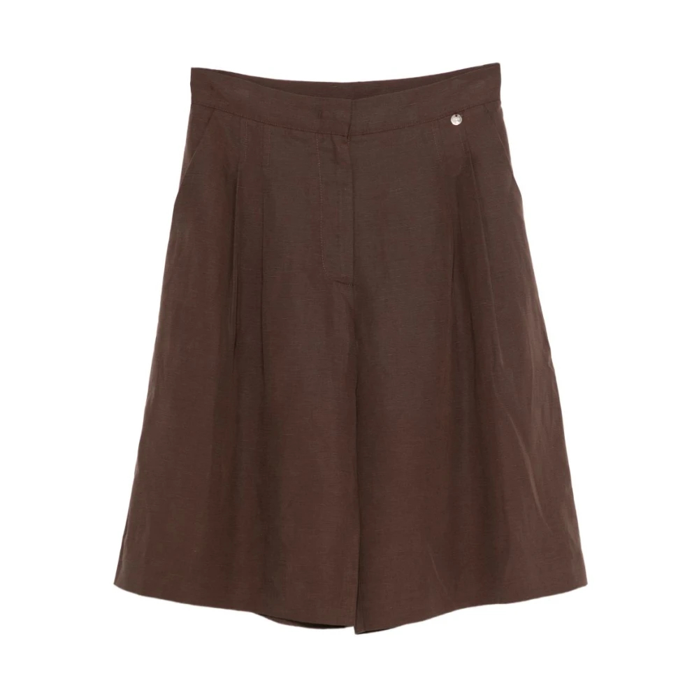 Liu Jo Damen Braun - Casual Shorts - Shorts - L