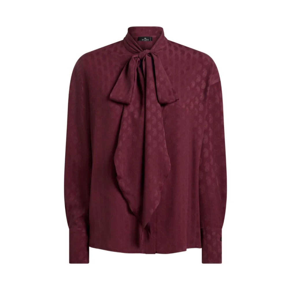 Etro , Damen, Blusen & Hemden, Rot, M - Bild 3