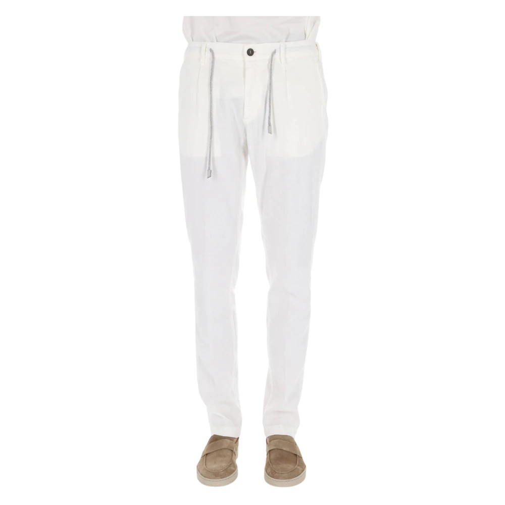 Eleventy Herren Weiß - Pantalone Jogger - Trousers - W34