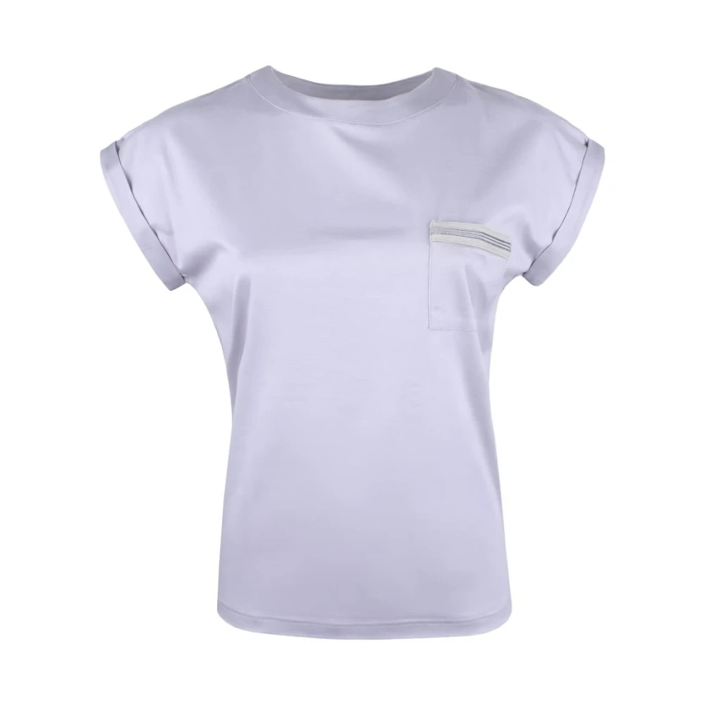 Eleventy Damen Grau - T-Shirt Grigia - Tops - L