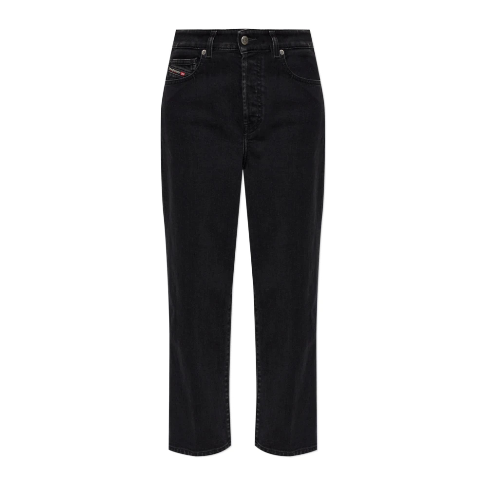 Diesel Damen Schwarz - 1981 D-Went Jeans - Jeans - K - W24 L30
