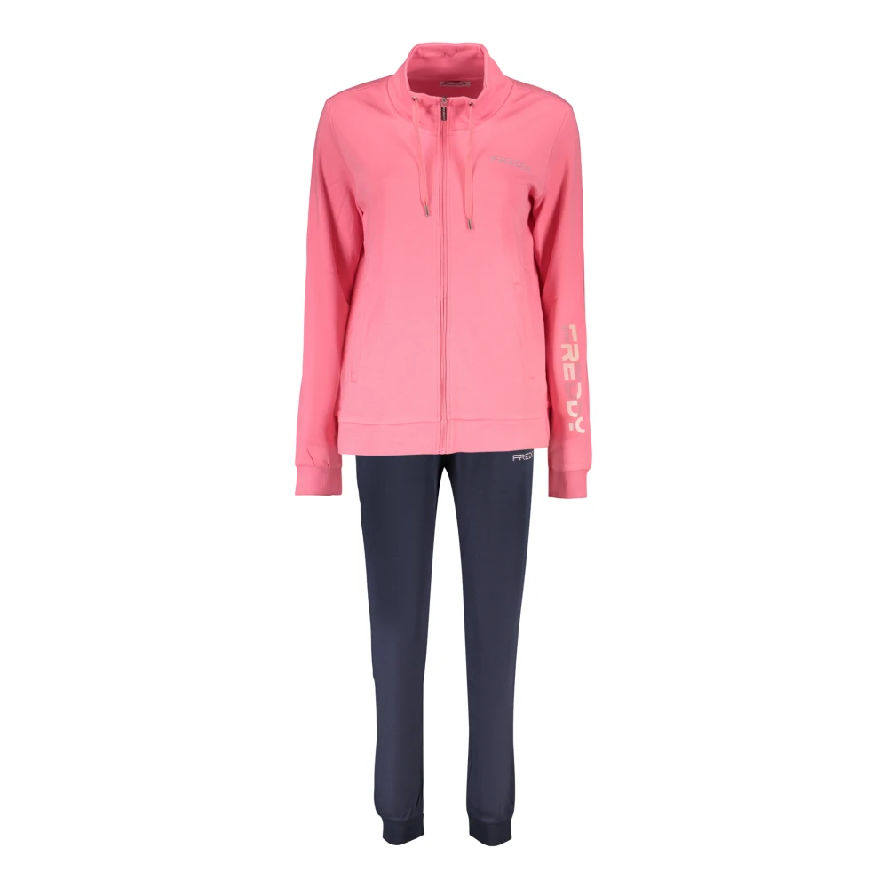 Freddy Damen Rosa - Sweatshirt Und Hosen Set - Sport - Xs