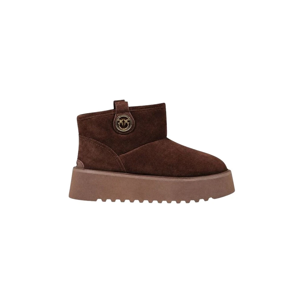 Pinko Damen Braun Schneeschuhe Martina Sd0575p002 - Bild 5