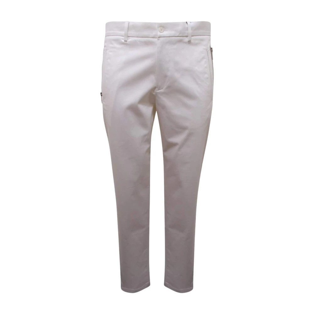 Armani Herren Weiß - Pantalone Emporio Hosen - Trousers - L