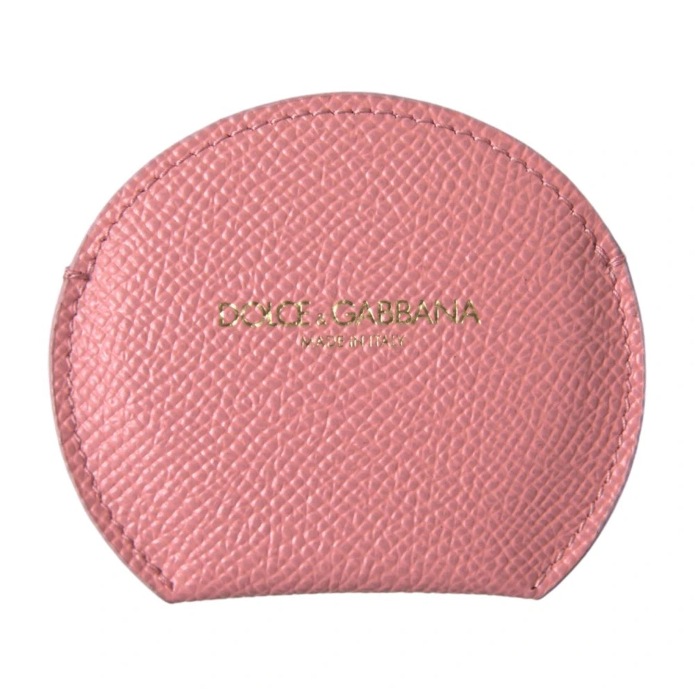 Dolce & Gabbana Damen Rosa - Leder Spiegelhalter - Bags - One Size