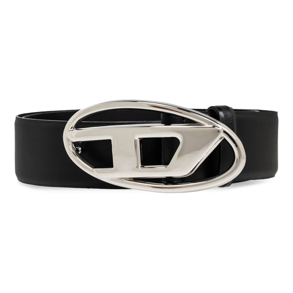 Diesel Herren Schwarz - B-1Dr Ledergürtel - Accessories - K - 90 Cm