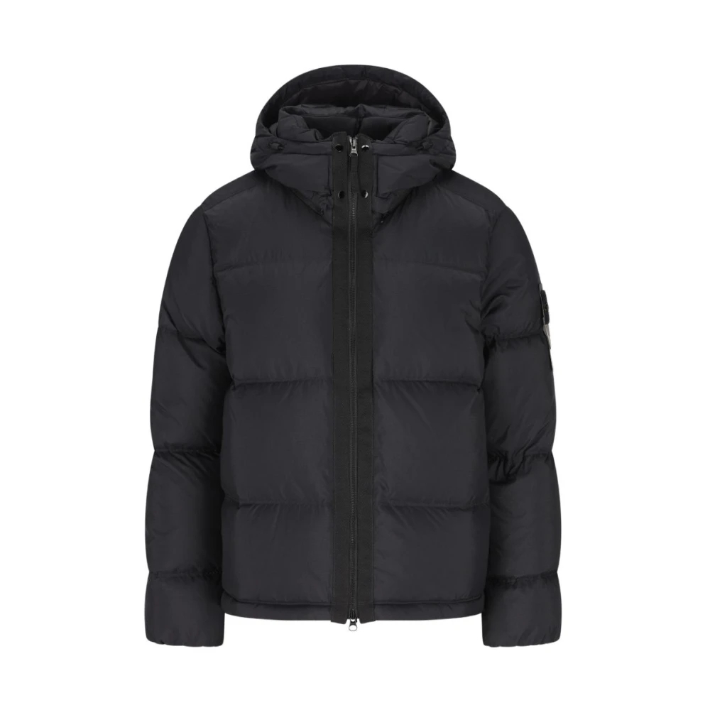 Stone Island - Mäntel - Jackets - Herren - Schwarzk - M