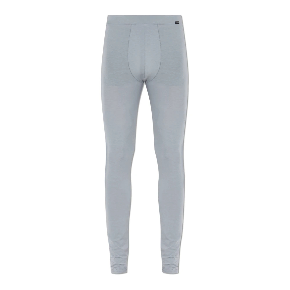 Hanro Herren Grau - Natural Function Longleg - Underwear - 2XL