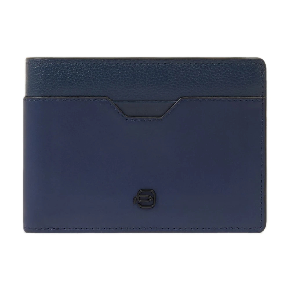 Piquadro Herren Blau - Geldbörse Mit Hochklappbarem Ausweisfenster - Accessories - One Size