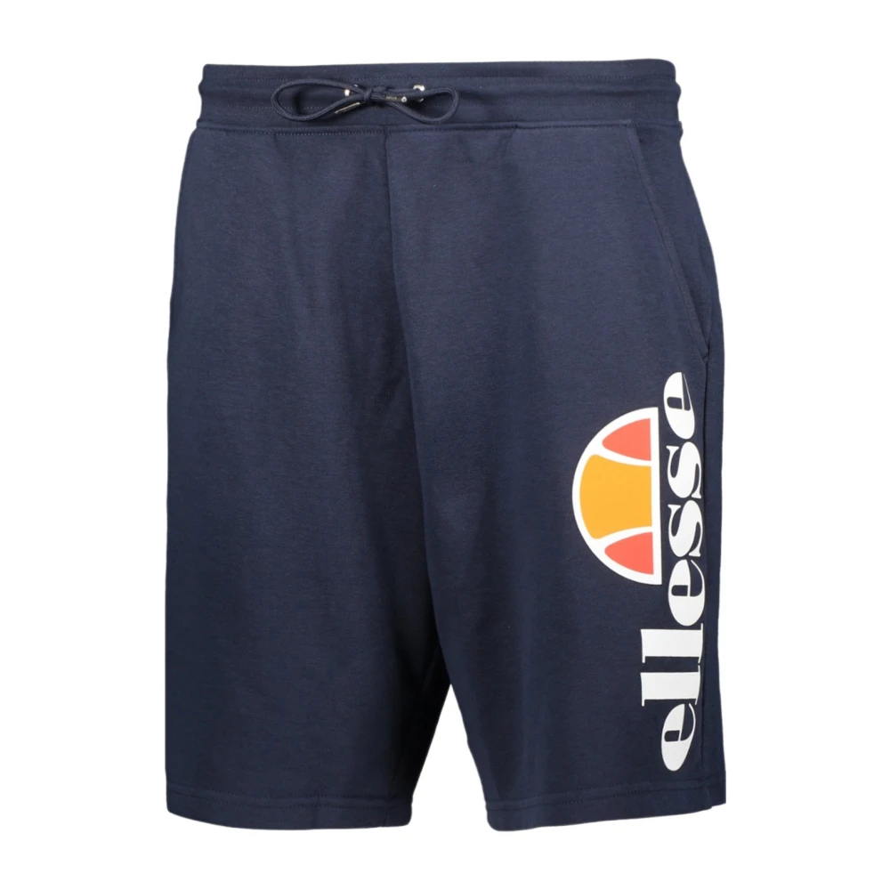Ellesse Herren Blau - E Erweiterte Logo-Shorts - Shorts - S