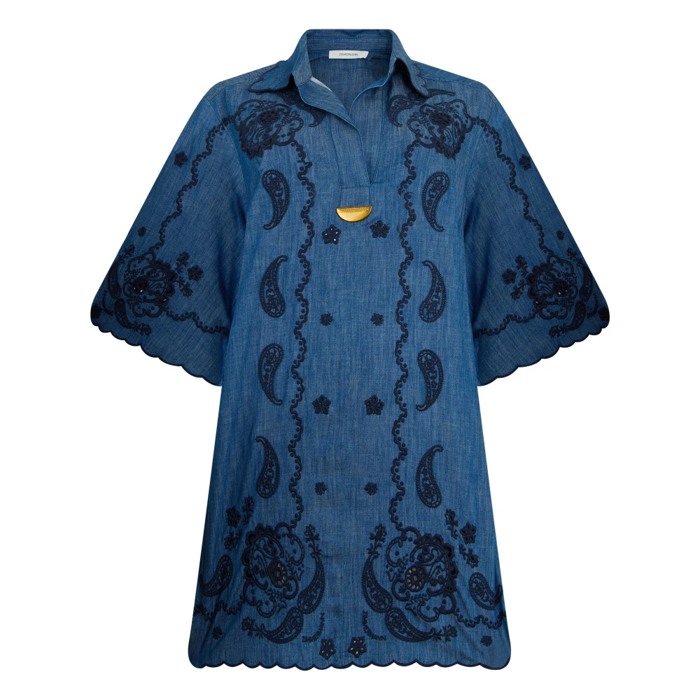 Zimmermann , Damen, Kleider, Blau, S - Bild 5