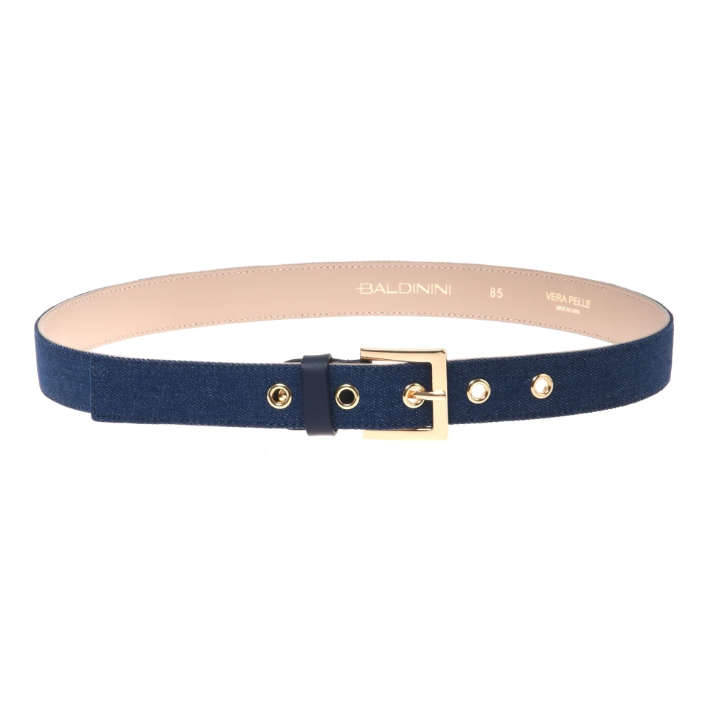 Baldinini Damen Blau - Gürtel - Accessories - 90 Cm