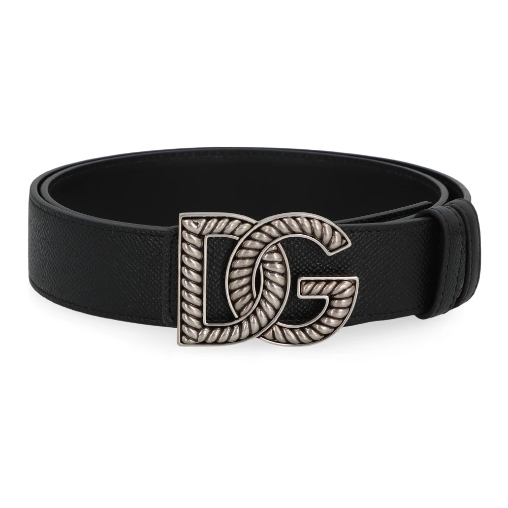 Dolce & Gabbana Herren Schwarz - Belts - Accessories - K - 105 Cm