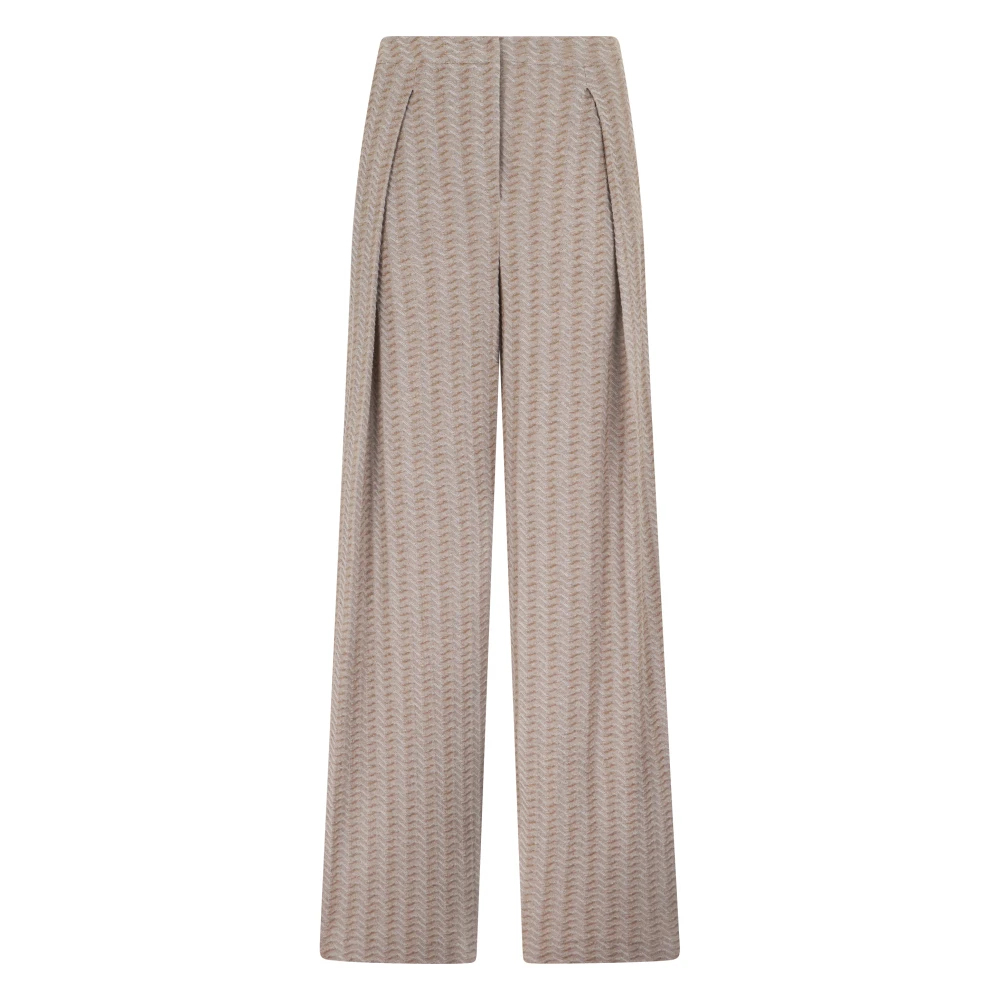 Emporio Armani Damen Beige - Hosen - Trousers - S