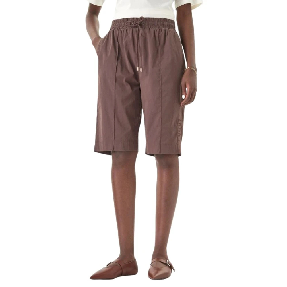 Liu Jo Damen Braun - Shorts - Shorts - L
