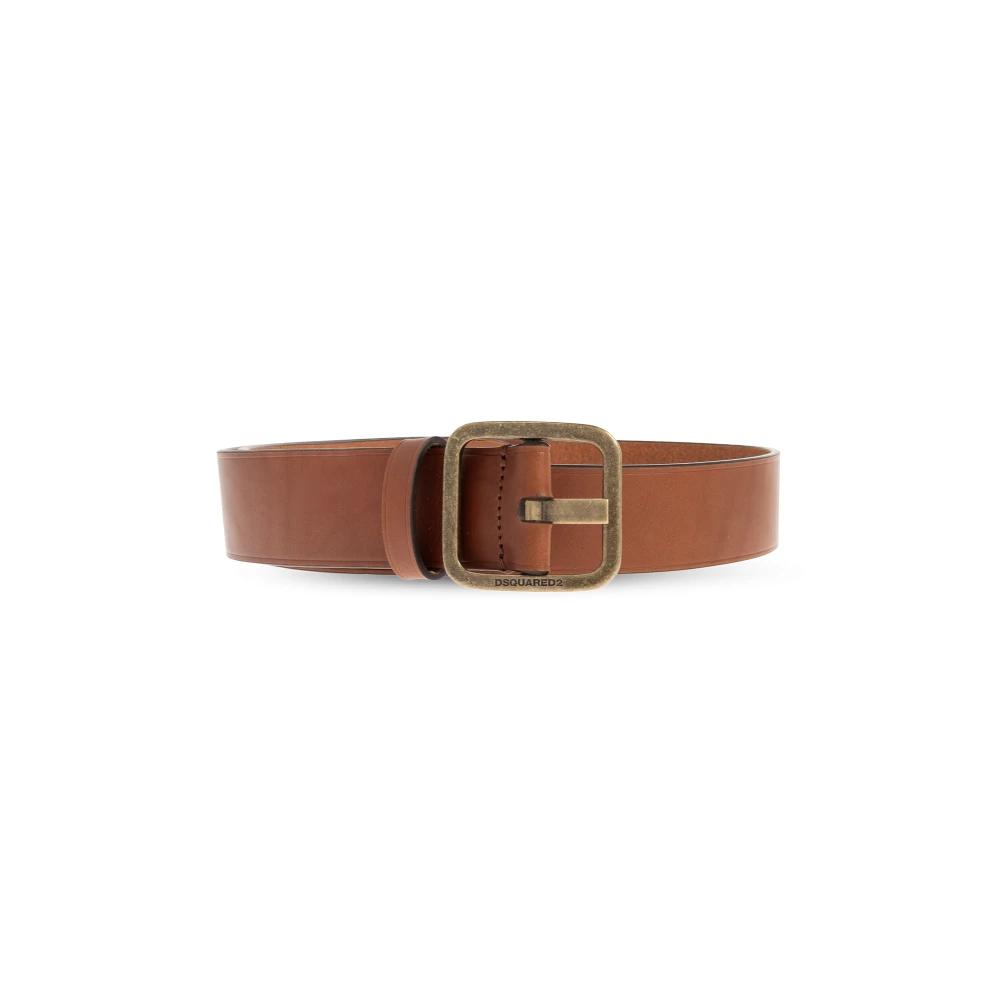 Dsquared2 Damen Braun - Ledergürtel - Accessories - 75 Cm