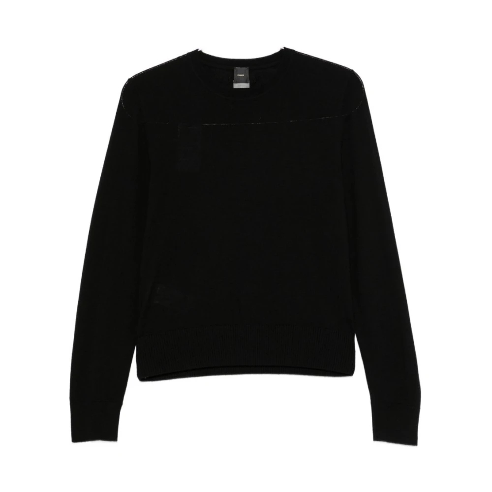 Pinko - Lourdes - Knitwear - Damen - Schwarzk - M