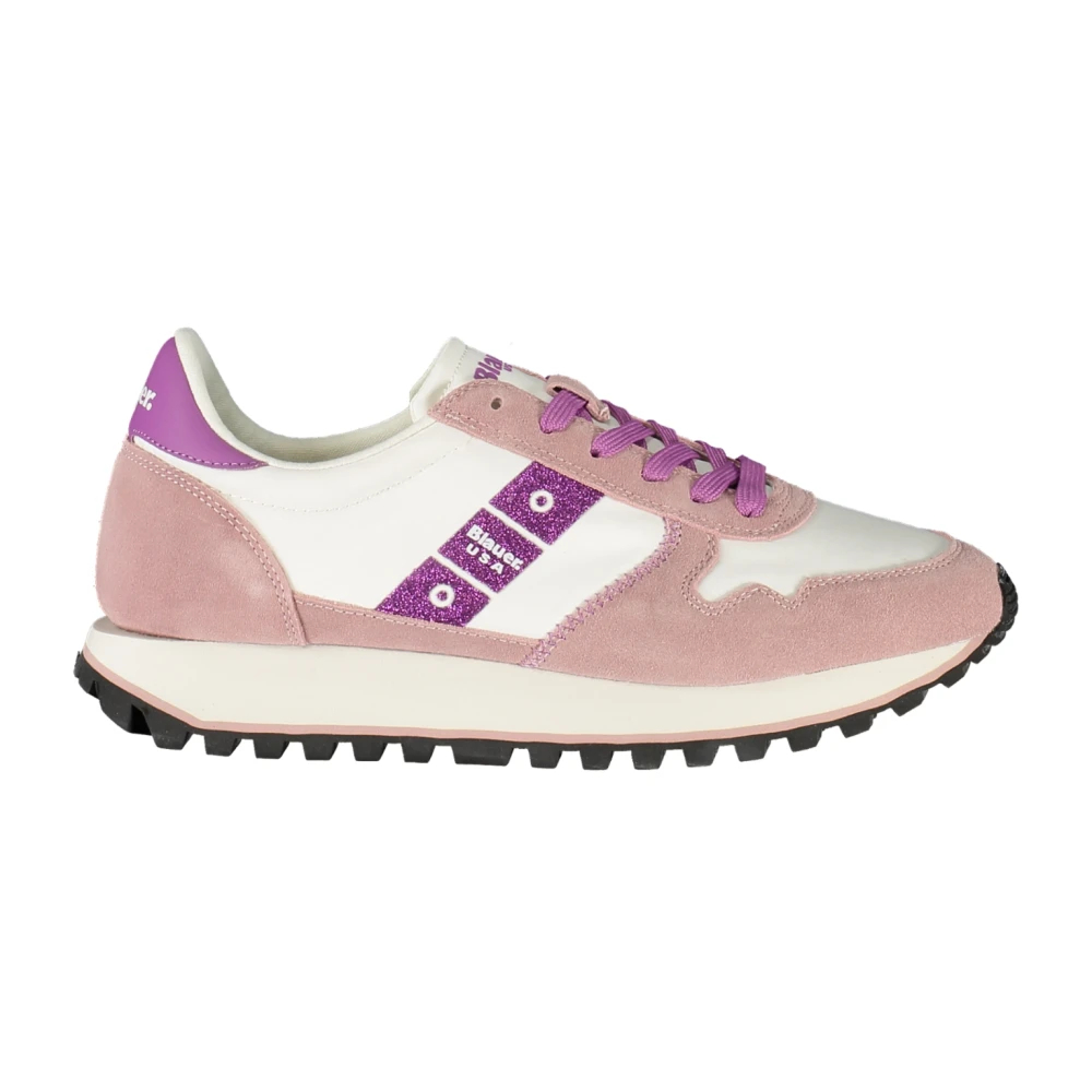 Blauer, Damen, Sneakers, Weisses Leder Damen Sneaker, Weiss, (38) - Bild 5