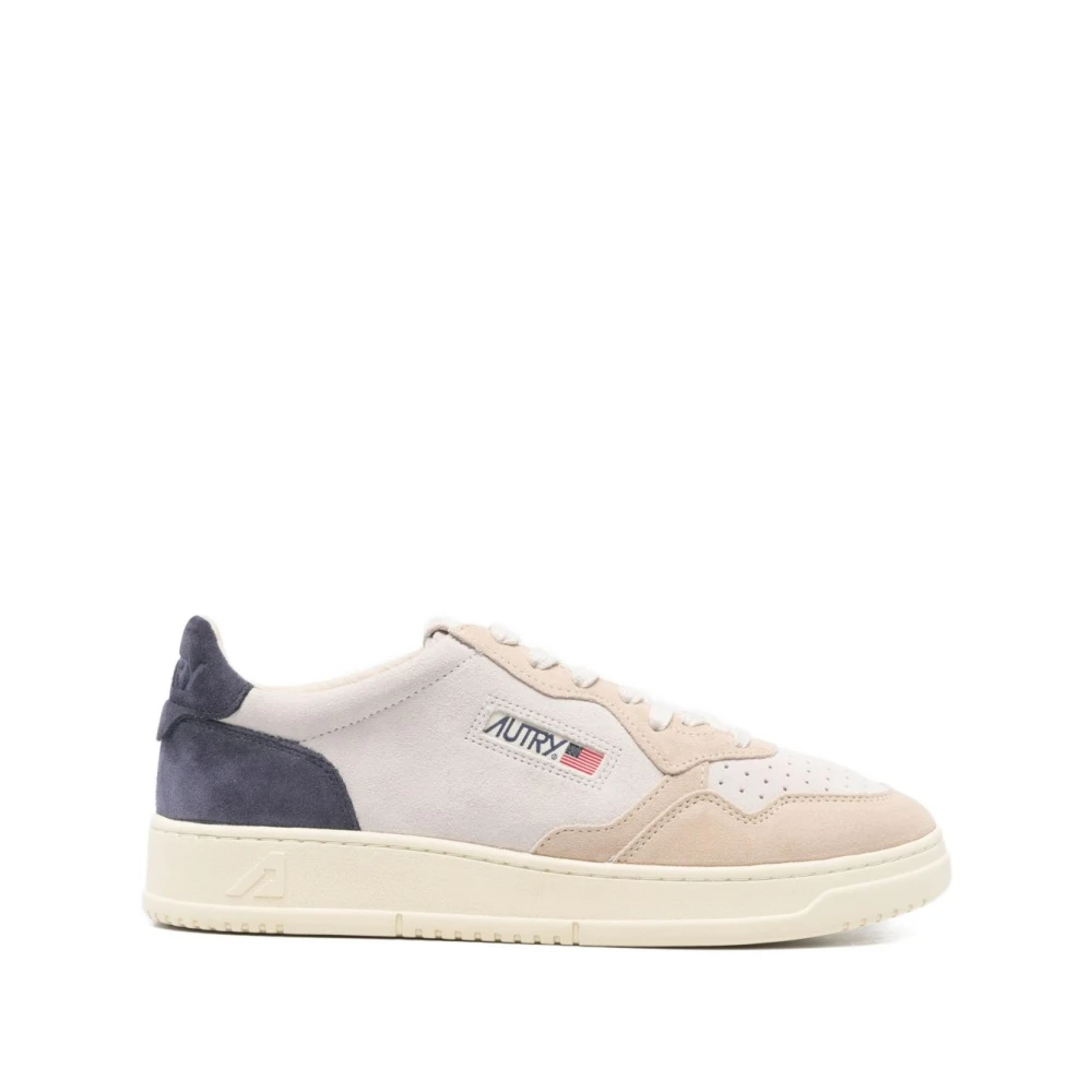 Autry Action Shoes Herren Blue|Beige Medalist Low Man - Bild 5