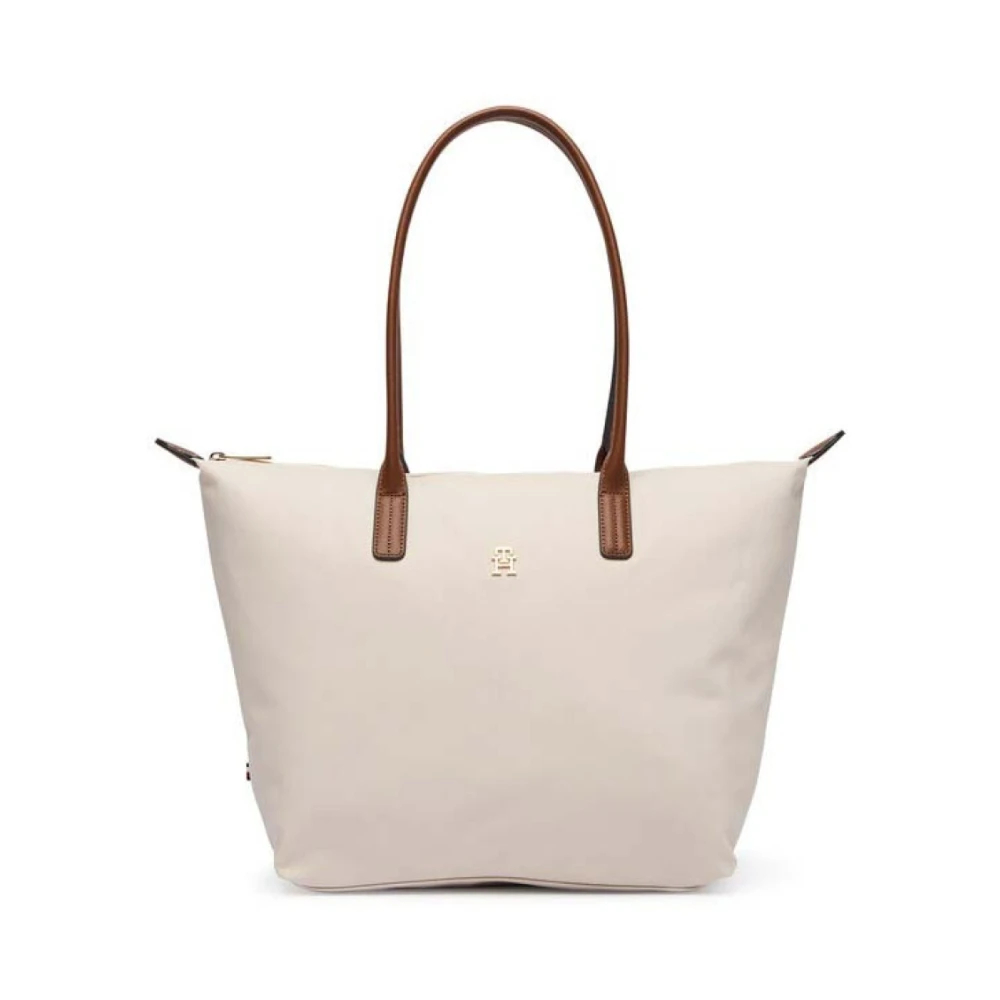 Tommy Hilfiger Damen Beige - Popette Tote Soft Cream - Shopper - Image 3