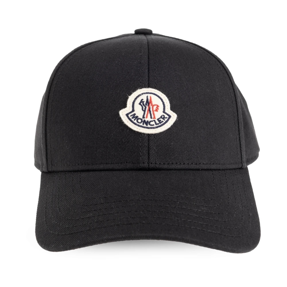 MONCLER | Black cotton gabardine baseball cap | Man | PZ - Bild 9