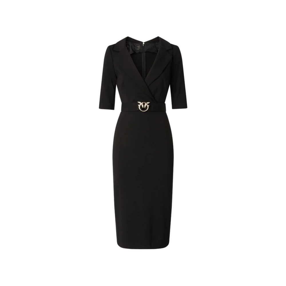 Pinko - Midi Kleider - Dresses - Damen - Schwarzk - M