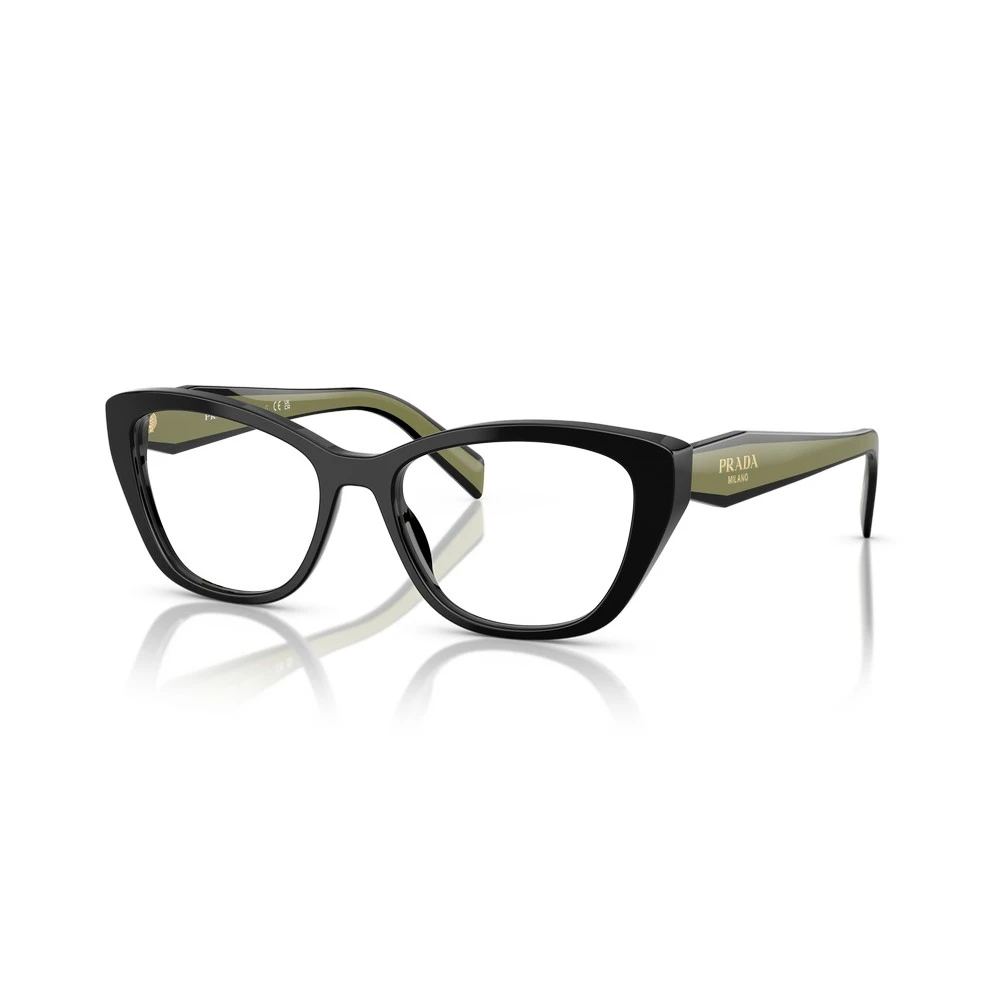 Prada Damen Transparent Pr 19Wv 03K1o1 Optische Fassungen Acetat Schwarz Cat Eye Normal - Bild 8