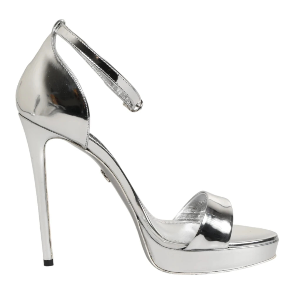 Dolce & Gabbana Damen Grau - Keira Sandalen - Shoes - 39 Eu