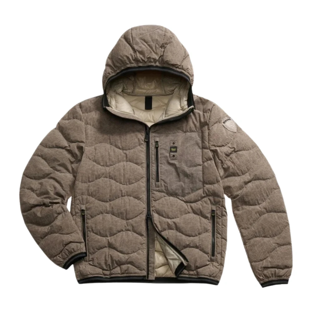 Blauer Herren Grau - Wave Daunenjacke - Jackets - L