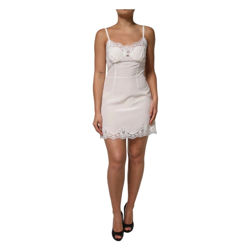 Dolce & Gabbana Damen Weiß - Slip Dress - Dresses - Xl