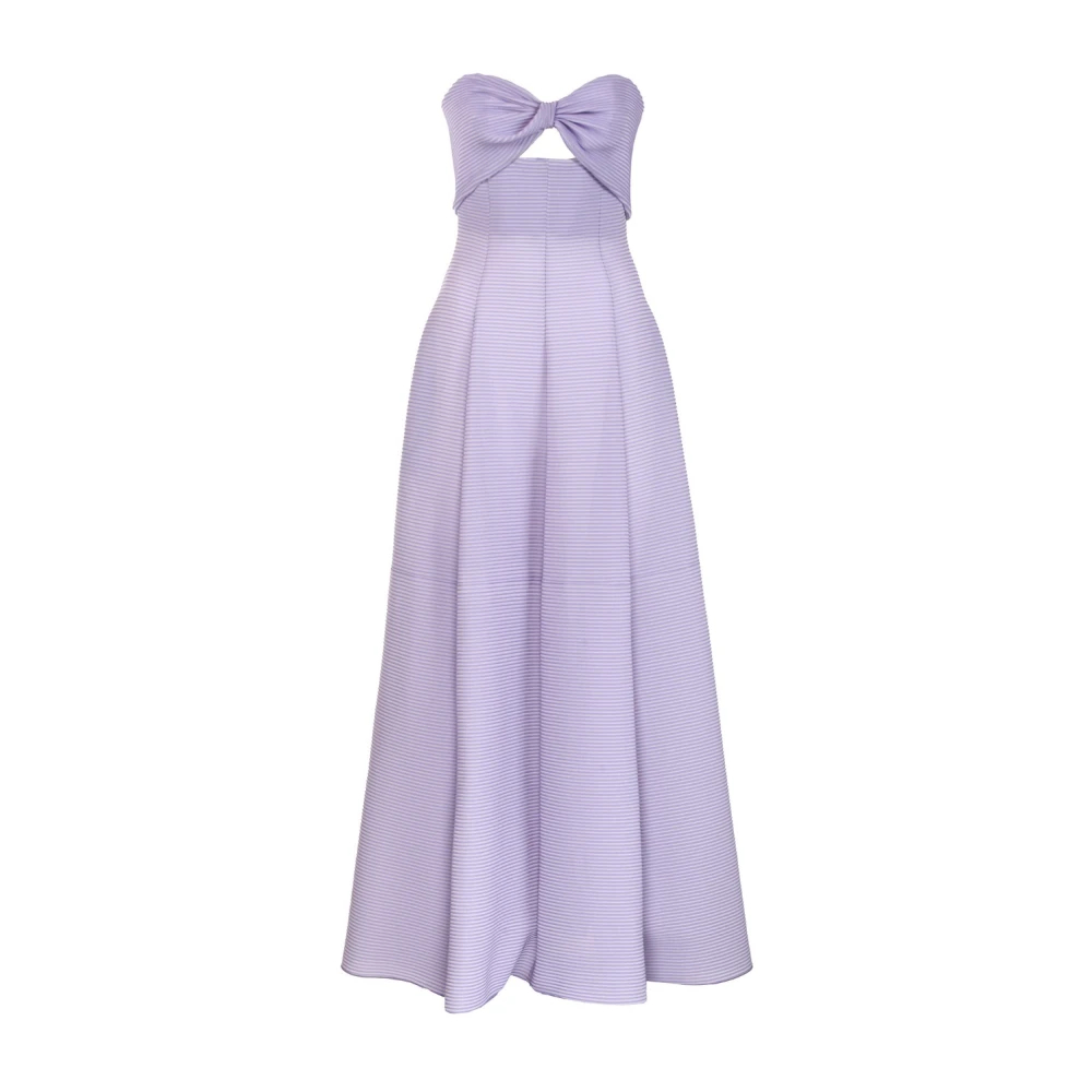 Emporio Armani Damen Violett - Langes Kleid - Dresses - Lila - M